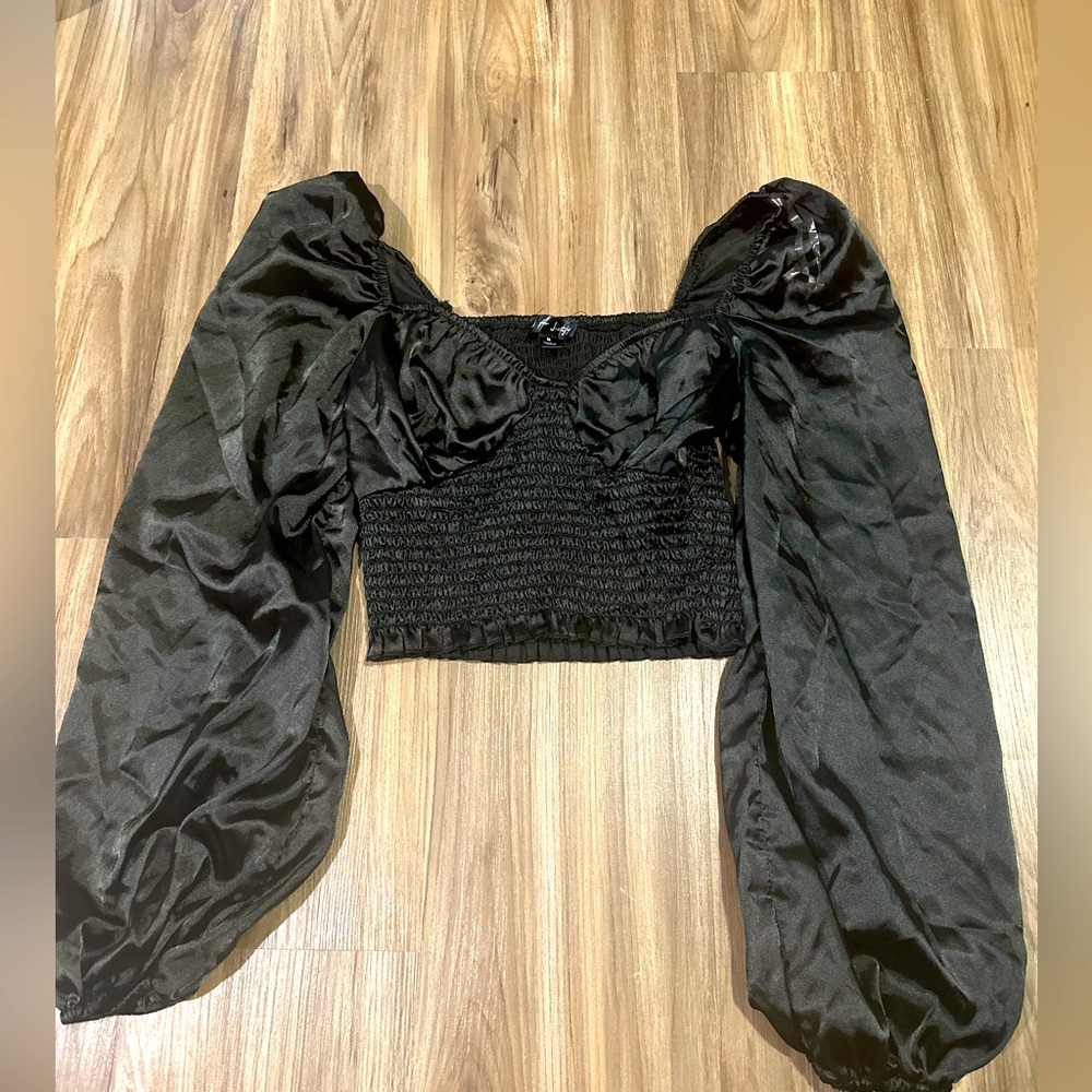 Black blouse size medium